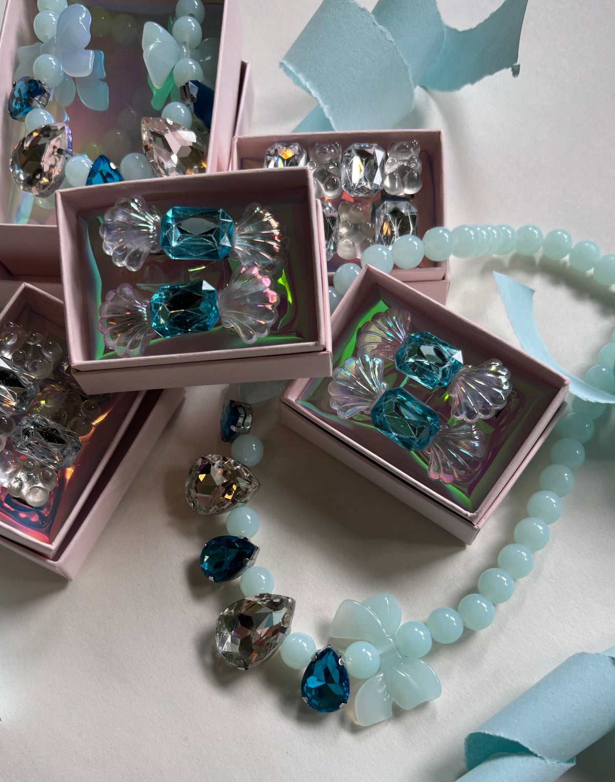 Mermaid Lagoon Sugar Shell Clips