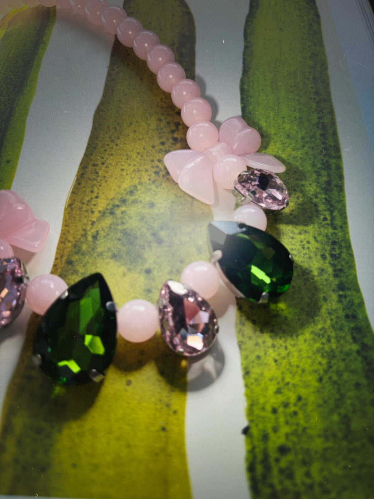 Pistachio Bonbon Necklace