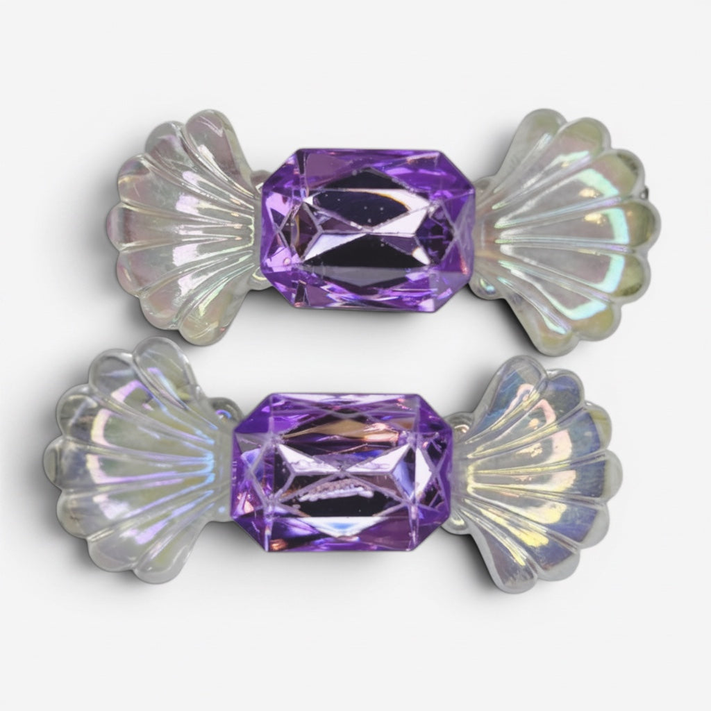 Sugar Shell Gem Clips