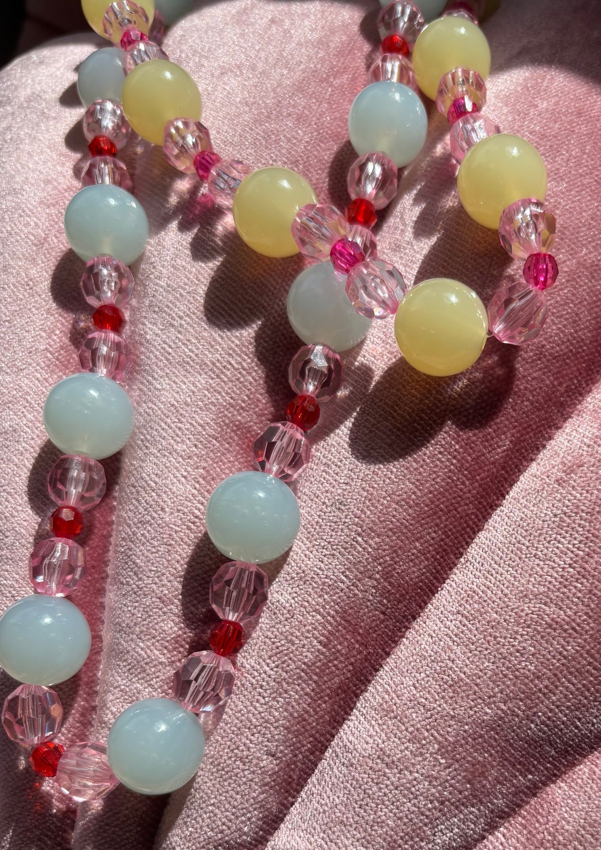 Blue Raspberry Fizz Necklace