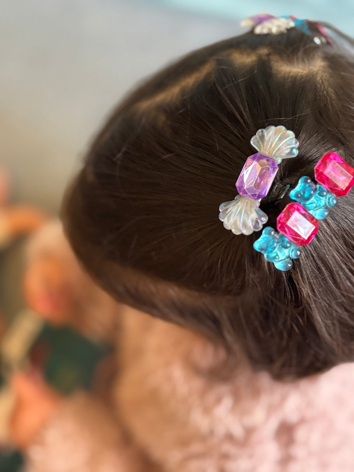 Sugar Shell Gem Clips