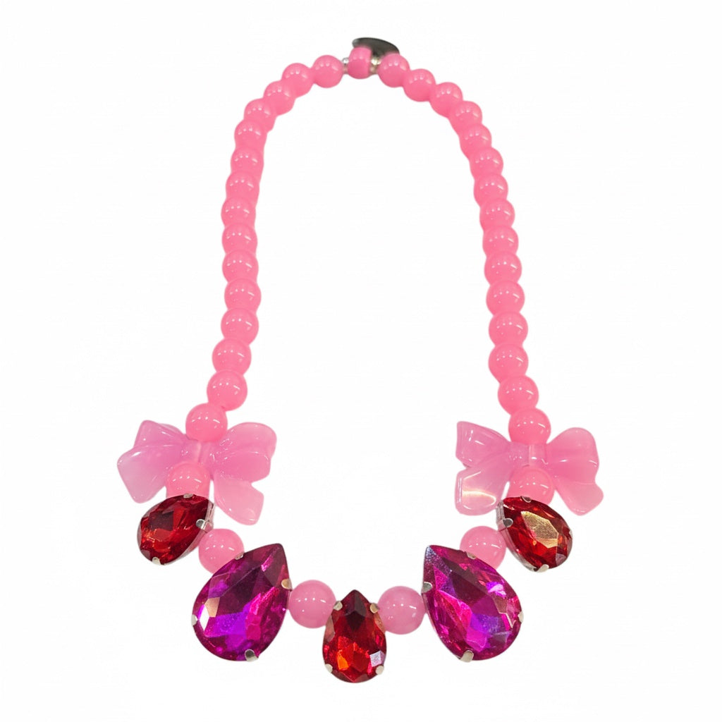 Raspberry Bonbon Necklace