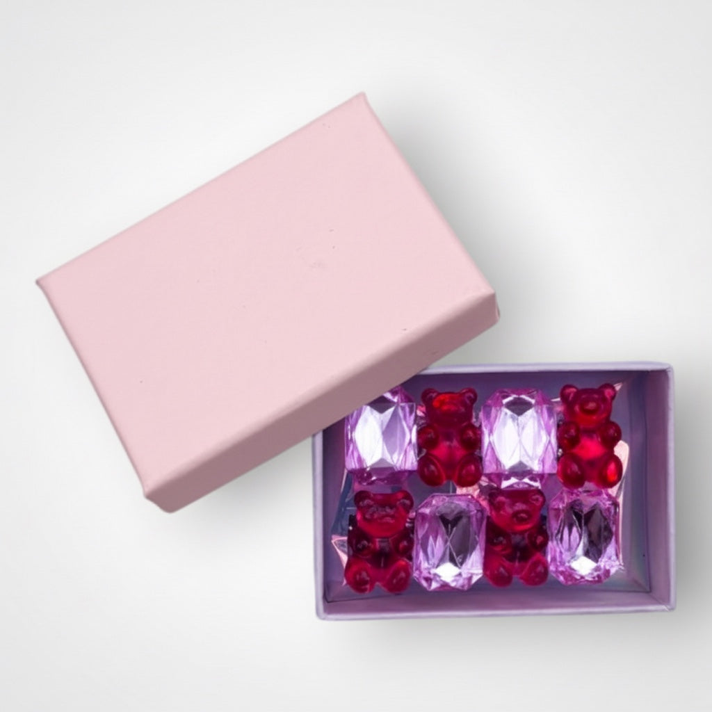 Gummy Bear Gem Hair Clip