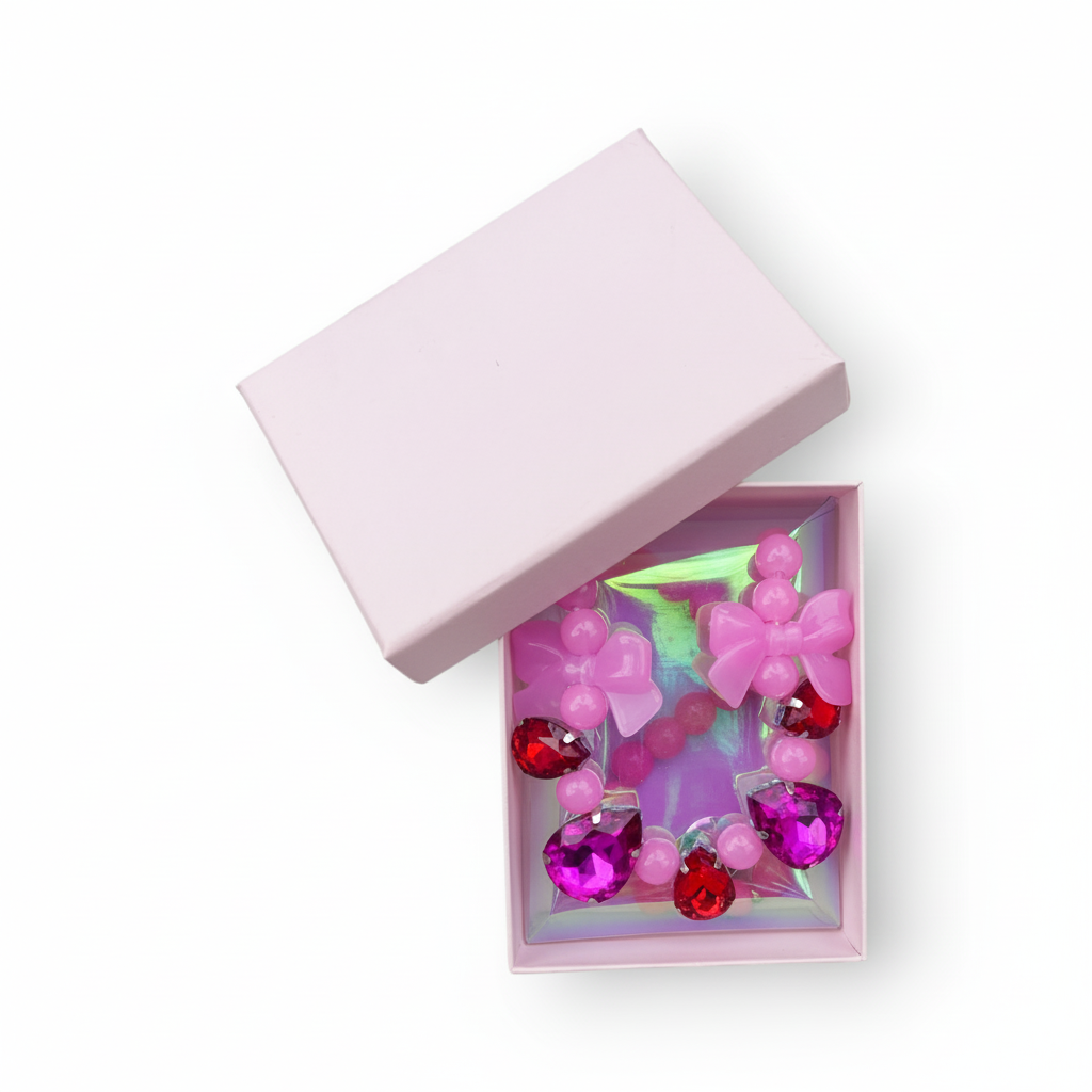 Raspberry Bonbon Necklace